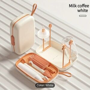 NIB Portable Travel Baby Bottle Brush Set